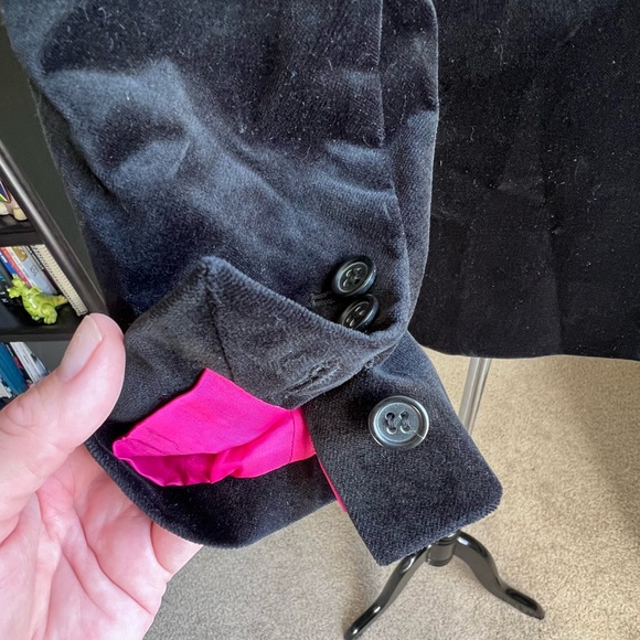 J.Crew classic velvet woman’s blazer size 0 - Picture 5 of 10